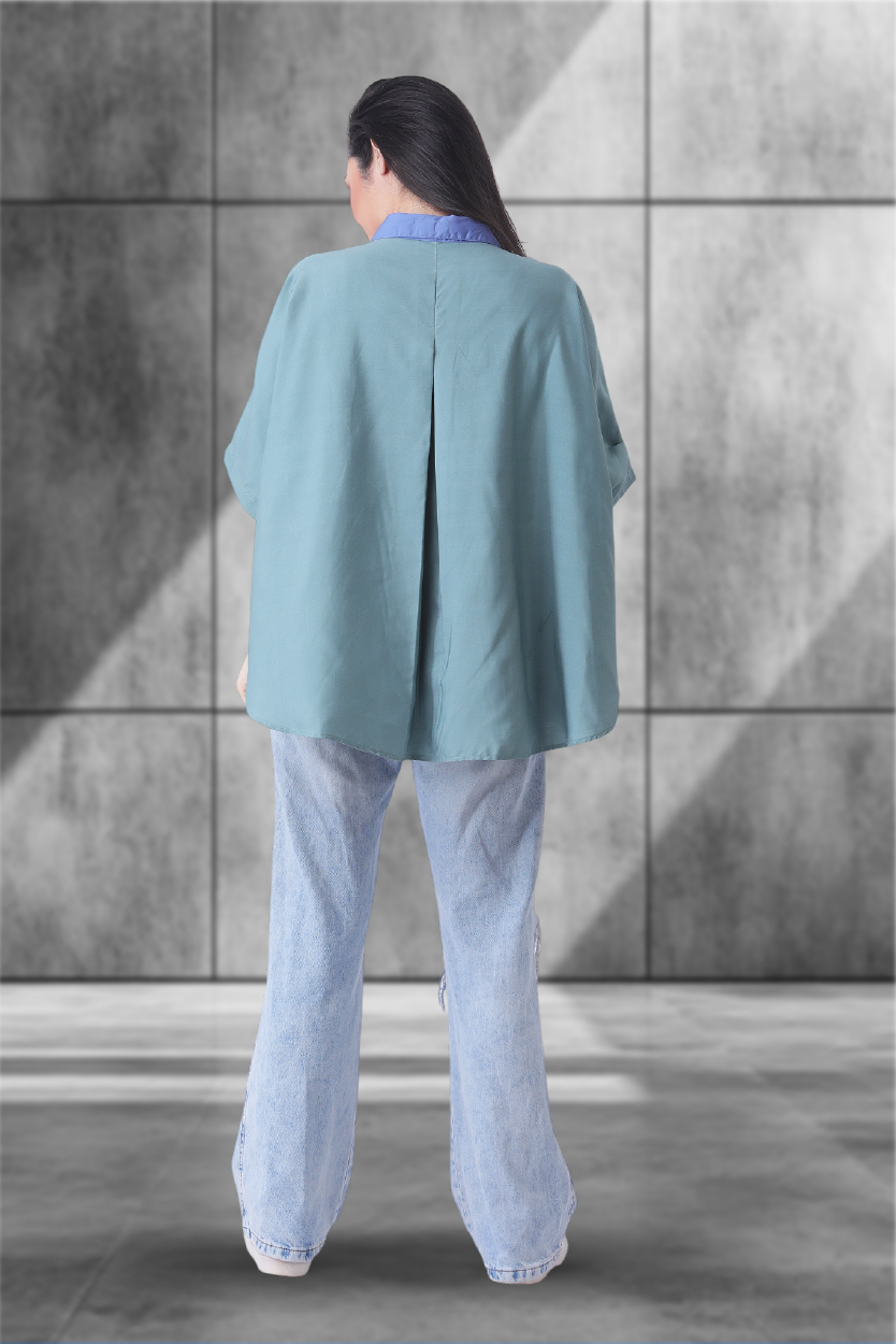 Patch Party Oversized Shirt – Unisex Artwear