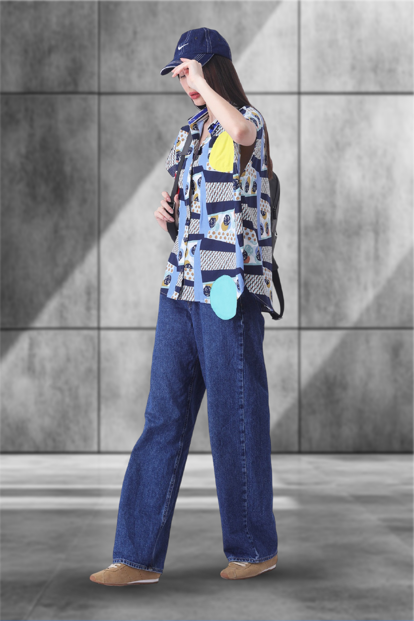 Retro Pop Statement Shirt – Unisex Bold Print