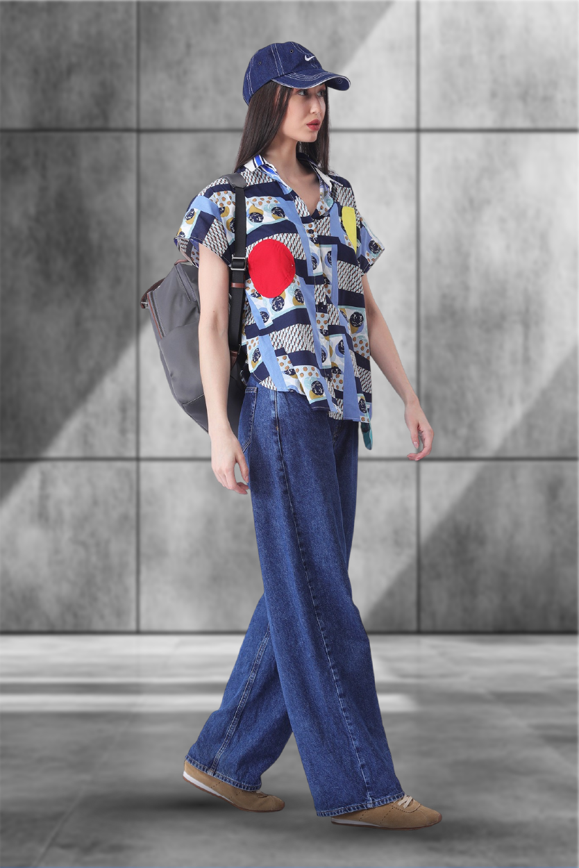 Retro Pop Statement Shirt – Unisex Bold Print