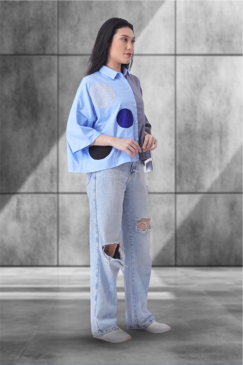 Split Personality Shirt – Unisex Half-and-Half Mayhem