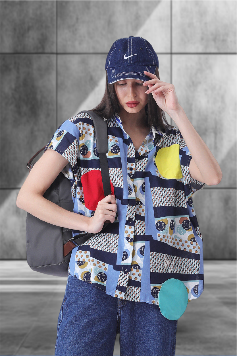 Retro Pop Statement Shirt – Unisex Bold Print