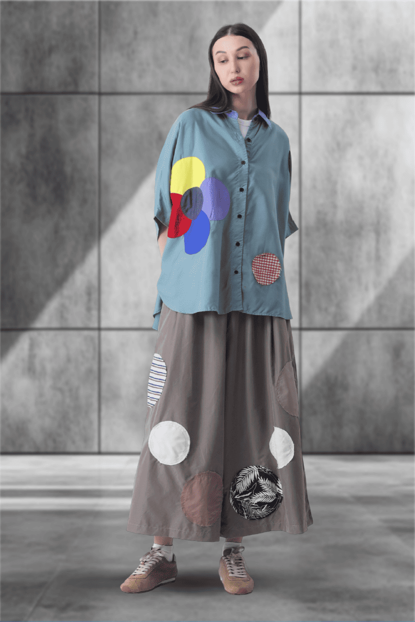 Dune Drift Skirt – Sandstorm in Slow Motion