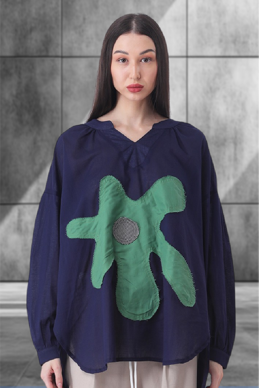 Ink Blot Top – Unisex Abstract Drop