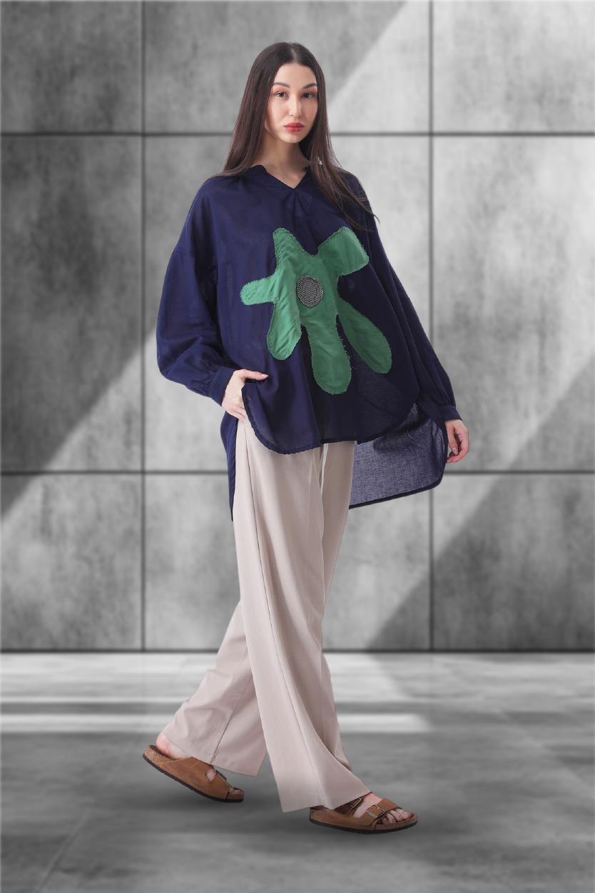 Ink Blot Top – Unisex Abstract Drop