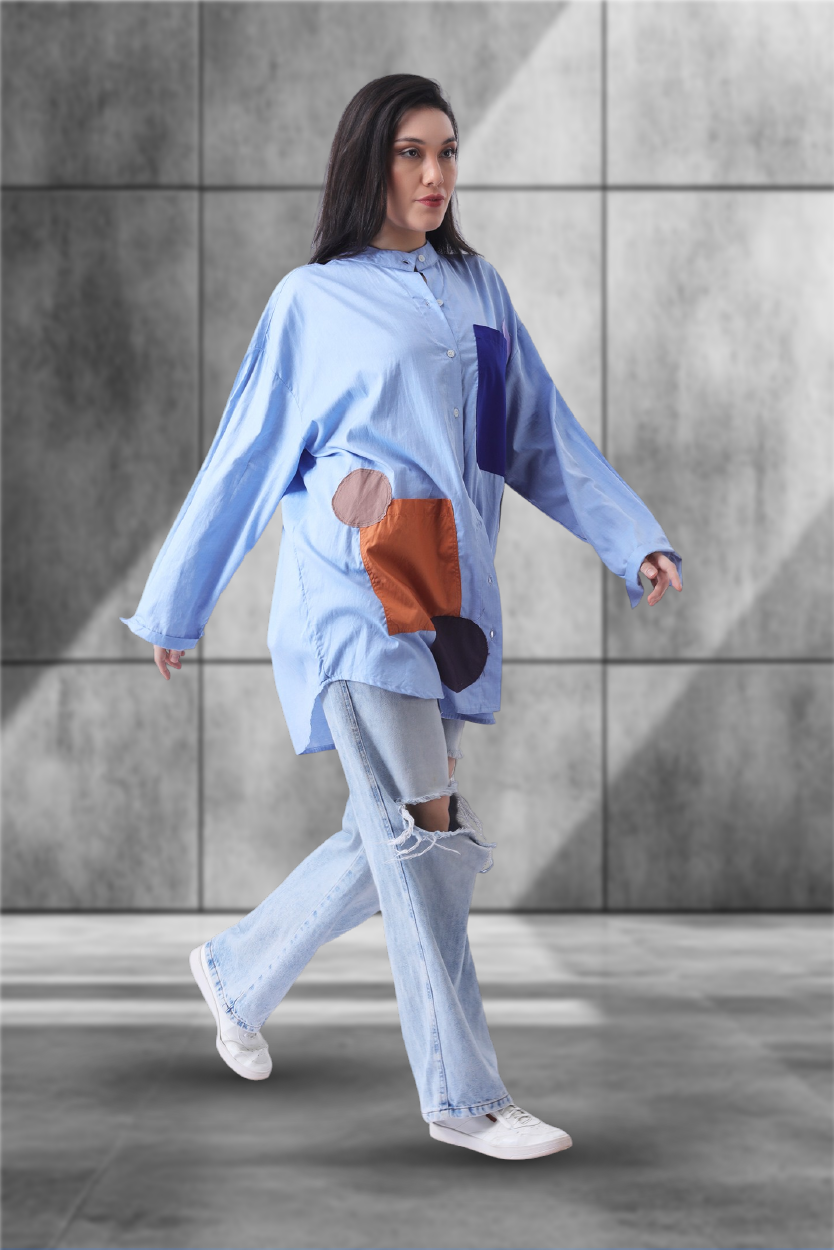 Blue Bluer Bluest Shirt – Uniform for the Beautifully Unruly