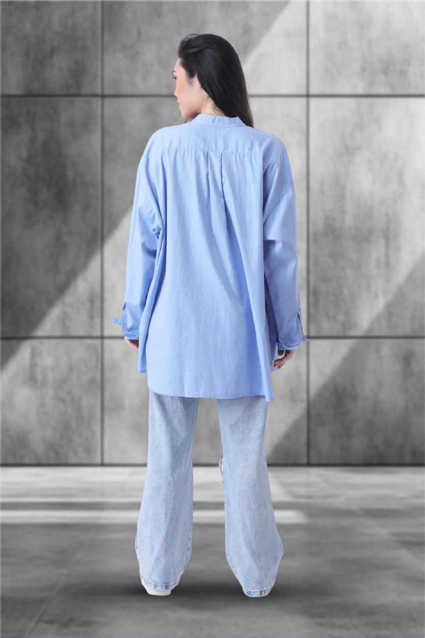 Blue Bluer Bluest Shirt – Uniform for the Beautifully Unruly