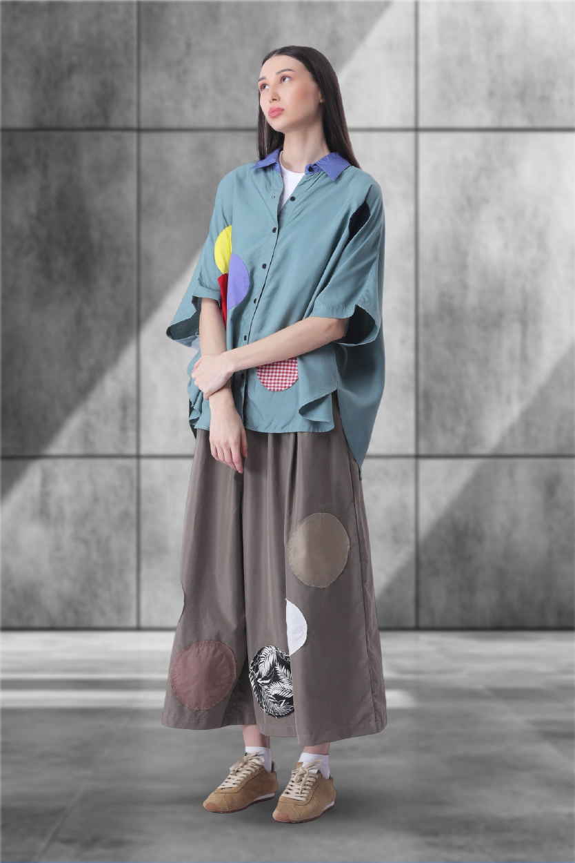 Dune Drift Skirt – Sandstorm in Slow Motion