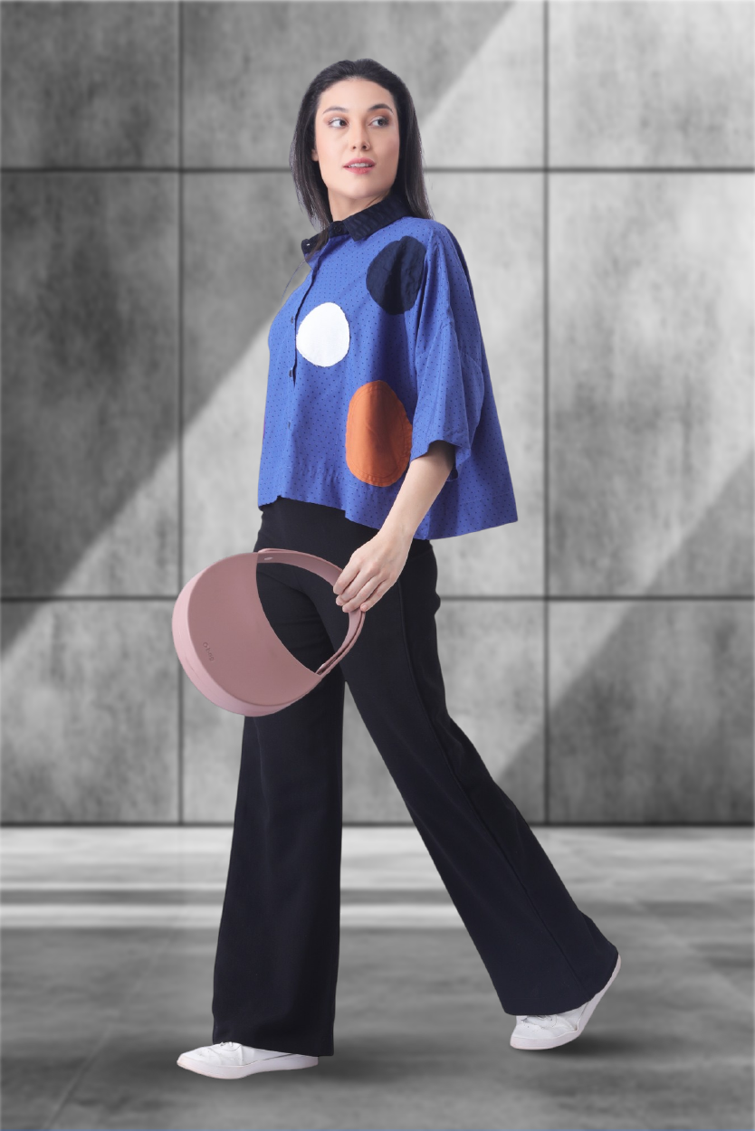 Polka Riot Shirt – Cropped Unisex Power Pop