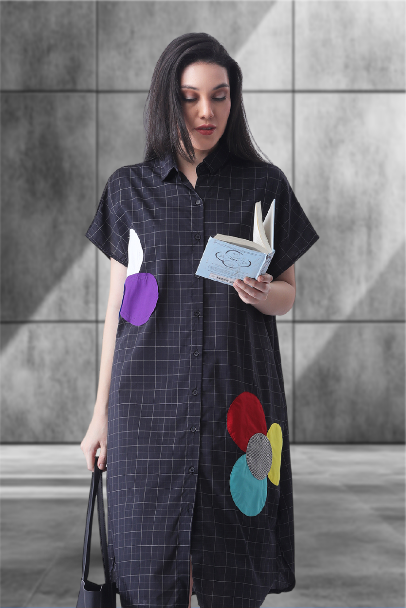 Dot Matrix Dress – Women’s Colour Pop Chaos