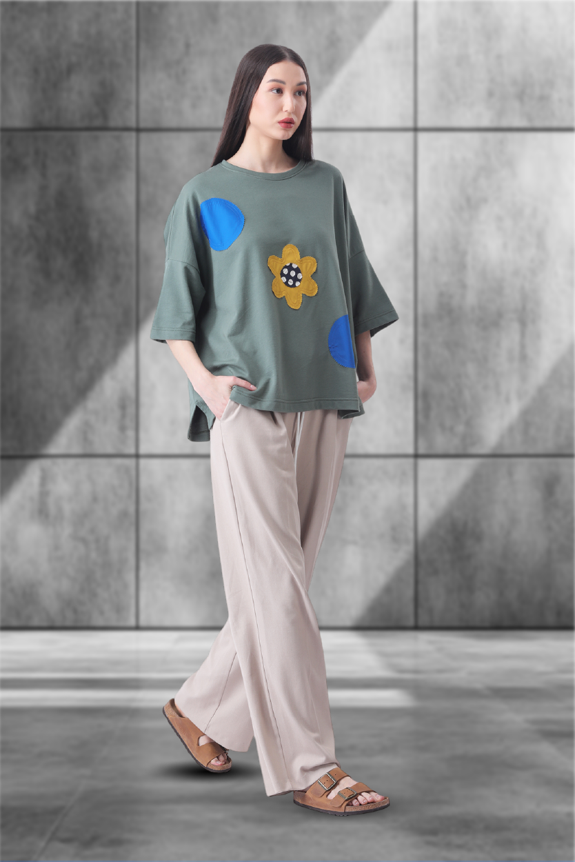 Flower Punk Tee – Unisex Graphic Mischief