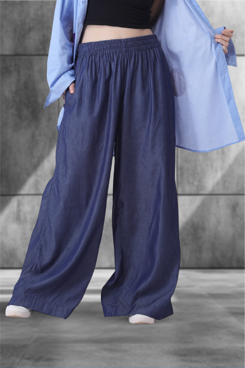 Midnight Chai Pants – Your Striped Power Slouch