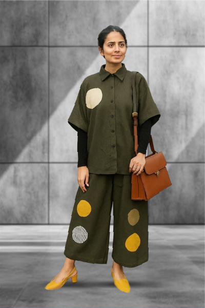 Wild Circles Oversized Co-ord – Loose & Loud