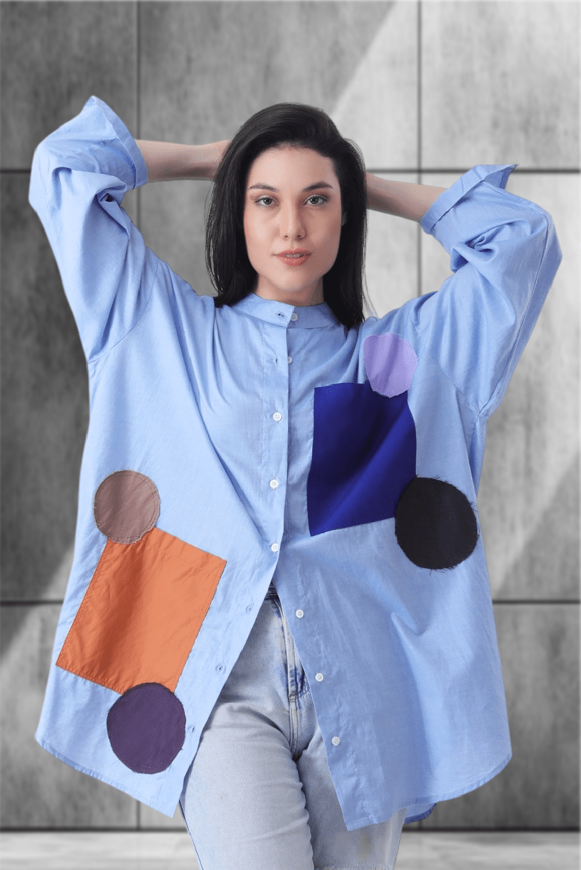Blue Bluer Bluest Shirt – Uniform for the Beautifully Unruly