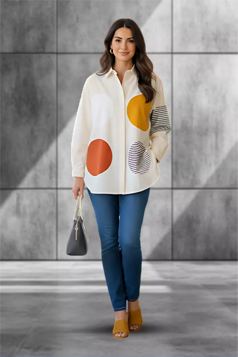 Sunbeam Dots Statement Shirt